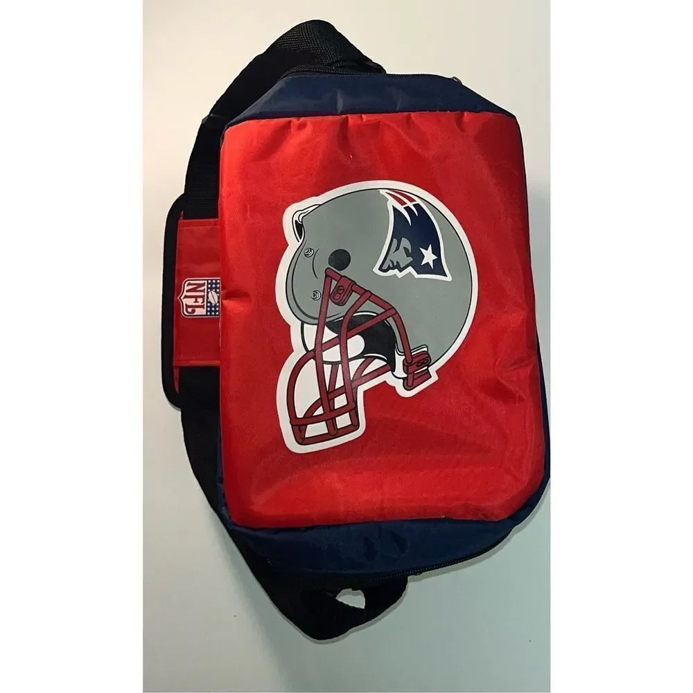 New England Patriots can cooler bag